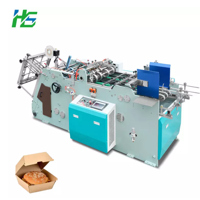 HS-1200 Double Lane Servo Paper Lunch Box Machine
